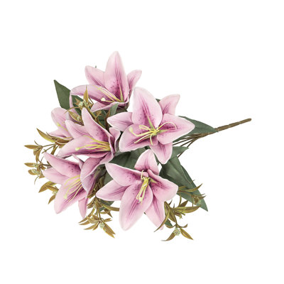 Fabric Lillies Arrangement