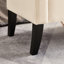 Banc avant beige avec rangement - Élégant et pratique 51,5 "côté salon moderne et