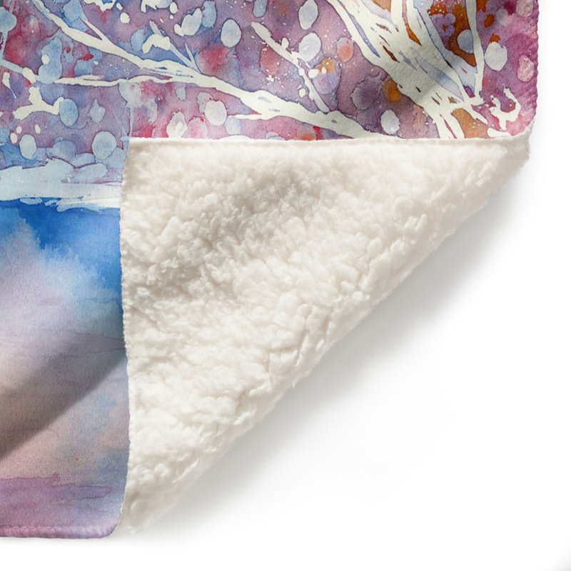  Couverture douce en sherpa, 51 po x 60 po