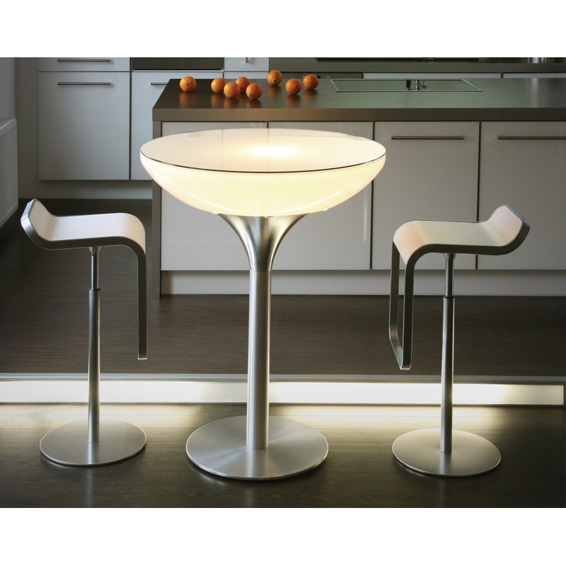 Pedestal Coffee Table, 105 cm H x 84 cm W x 84 cm D