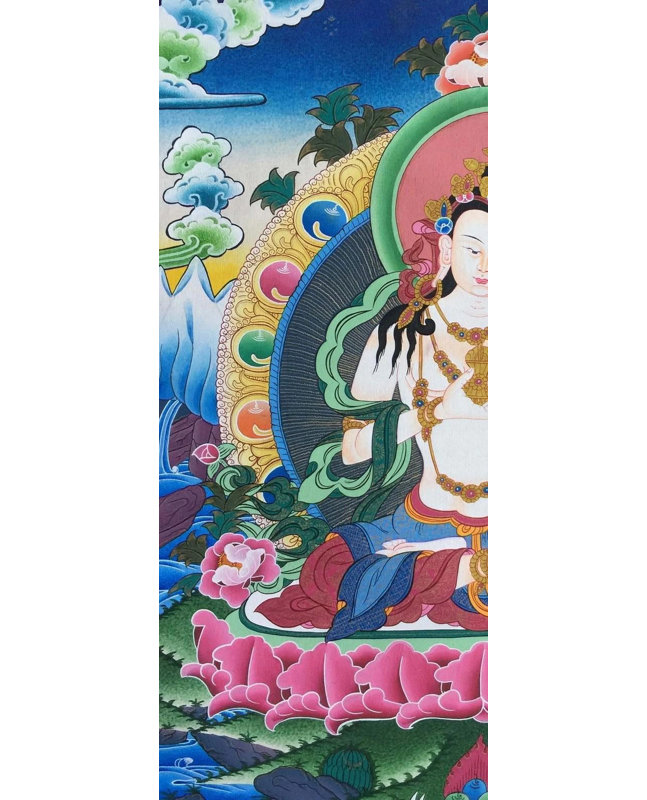 Dorje Sempa Thangka (Thangka sans brocart)