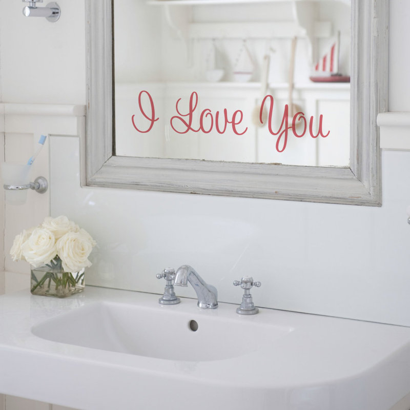 Wall Decal, Large, Red