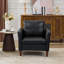 Fauteuil d'appoint en similicuir Bobur-1982159547