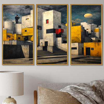 Cramblitt - City Buildings, ensemble de reproductions d'art mural