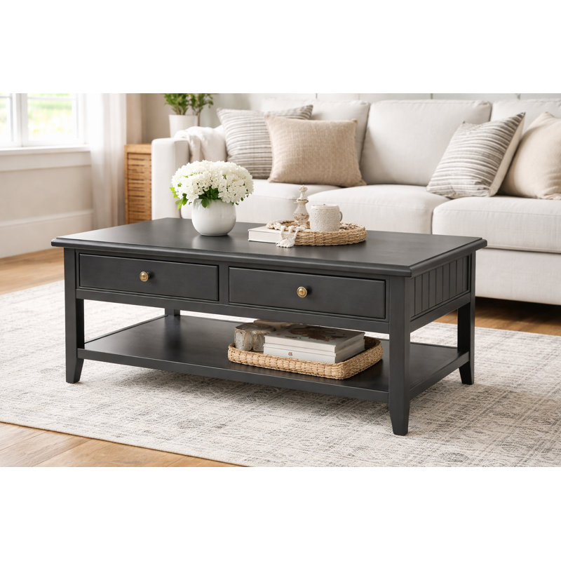 Table basse Beth, Gris