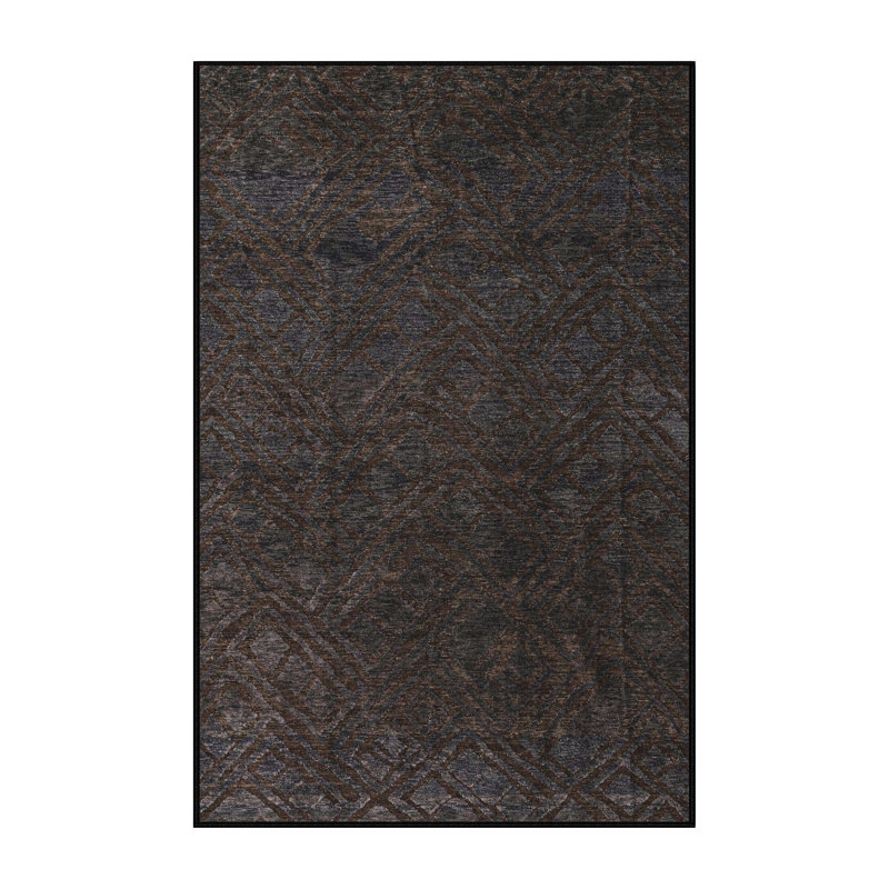 Tapis abstrait moderne 4607, Rectangle 2 pi x 3 pi