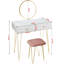 Tarsha Dressing Table with Mirror