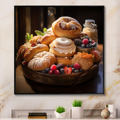 Sweet Pastries I sur toile