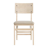 Stakmore Unfinished Folding Chair Comfort Curve Back