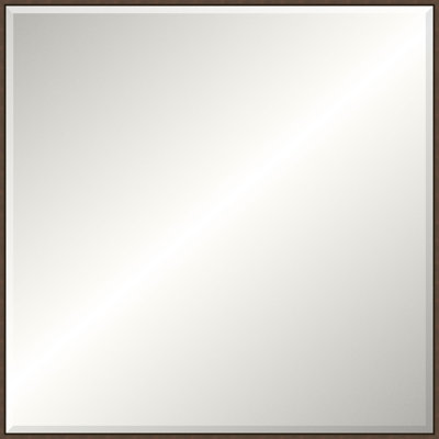 Floater 2 Solid Wood Beveled Mirror