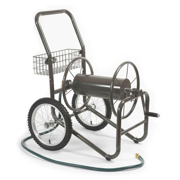 Yard Butler Two Wheel Garden Steel Hose Reel Cart - 200