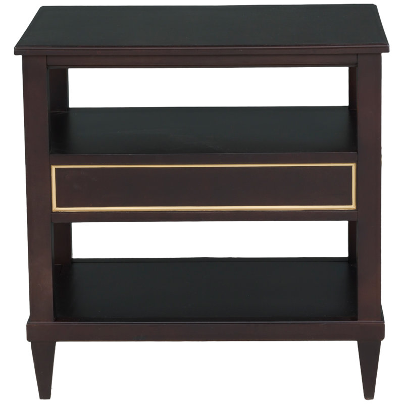 Matteo End Table, Café Mocha