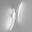 Elegant 44.5cm White LED Wall Sconce-974065165