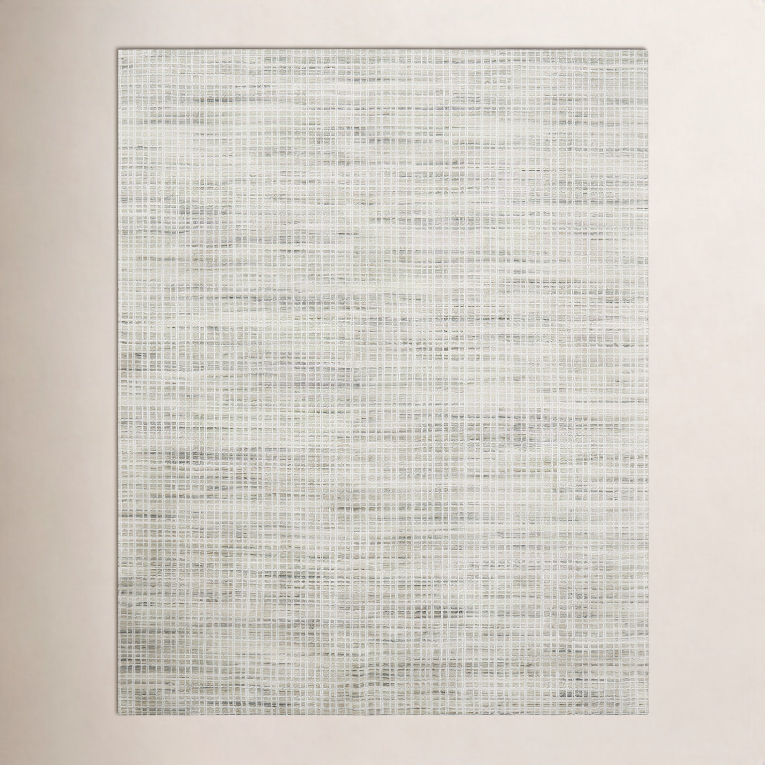 Hannon Green Hand-Woven Geometric Rug, Rectangle 8'6" x 11'6"