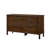 Ardin 6 Drawer Solid Wood Walnut Dresser-335321853