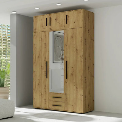 Sunde Manufactured Wood Wardrobe