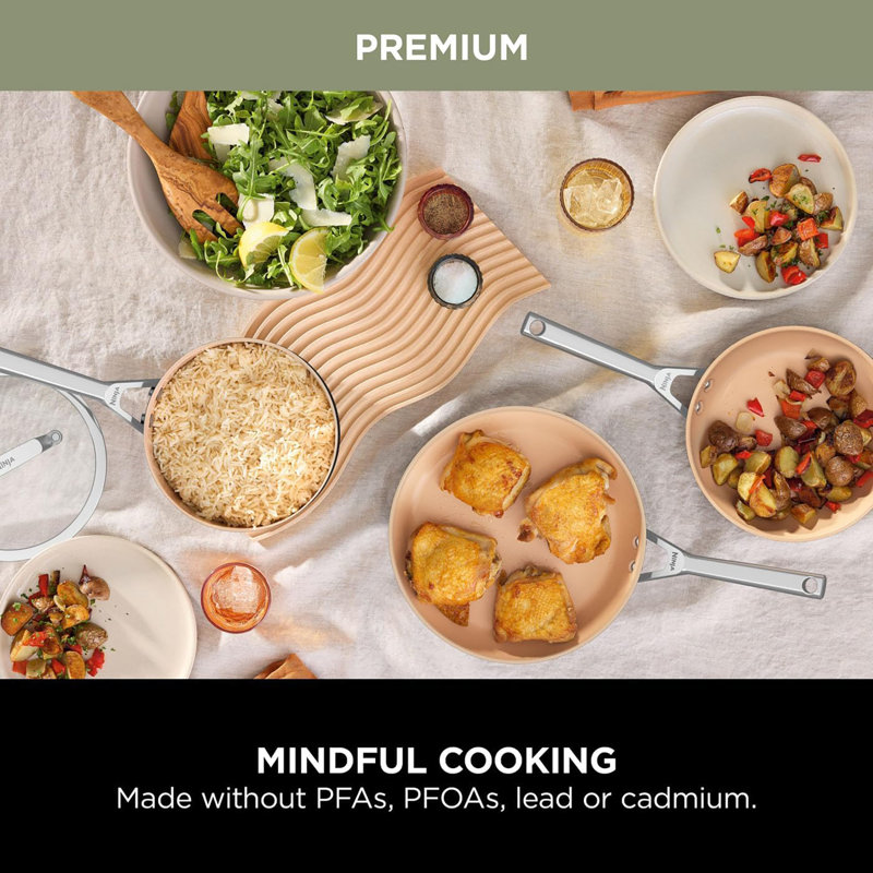 Ninja Extended Life Ceramic Saucepan, 16cm