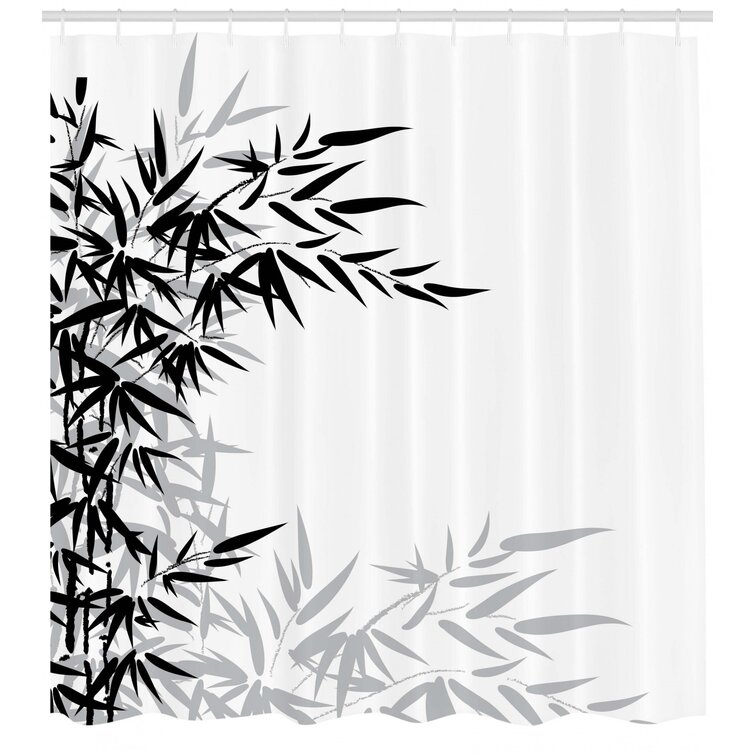 Bless international Floral Shower Curtain with Hooks Included & Reviews