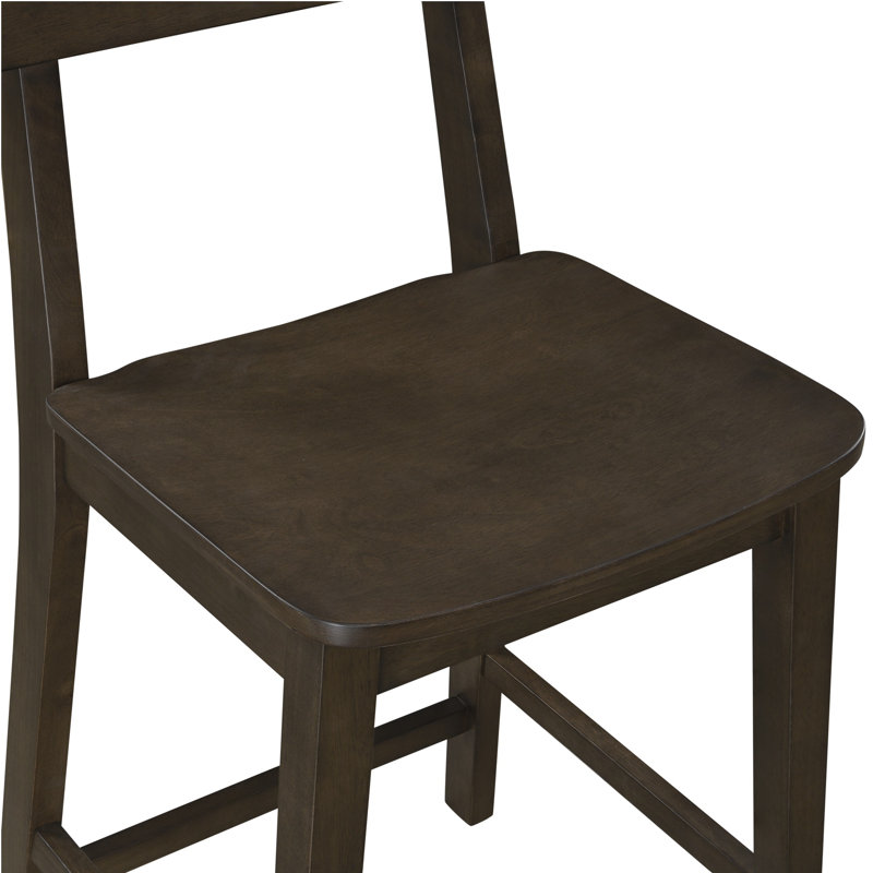Almaguer Bar & Counter Stool, Carbonite, Counter Stool (26" Seat Height)