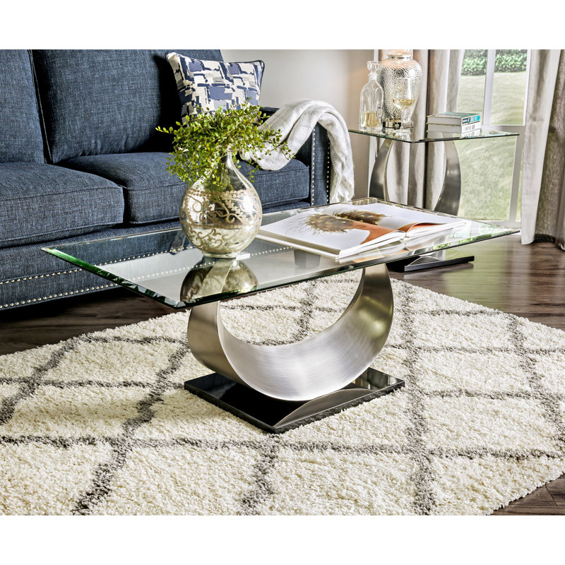 Gerken Glass Top Coffee Table