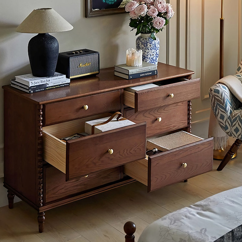 Armoire de rangement à tiroir de style français