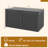 100 Gallon Resin Outdoor Storage Box Waterproof Deck Box w/ Lockable Lid & Wheels-116269383