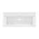 Claire Ceramic Rectangular Vessel Bathroom Sink with Overflow