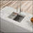 Single Bowl Undermount Workstation Kitchen Sink - 23"X19"X 10" Inch 16 Gauge Stainless Steel Deep Sink
