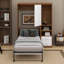 Lit escamotable avec armoire Murphy-268614047