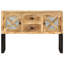 Buffet en bois de manguier brut 43,3 po x 11,8 po x 29,1 po