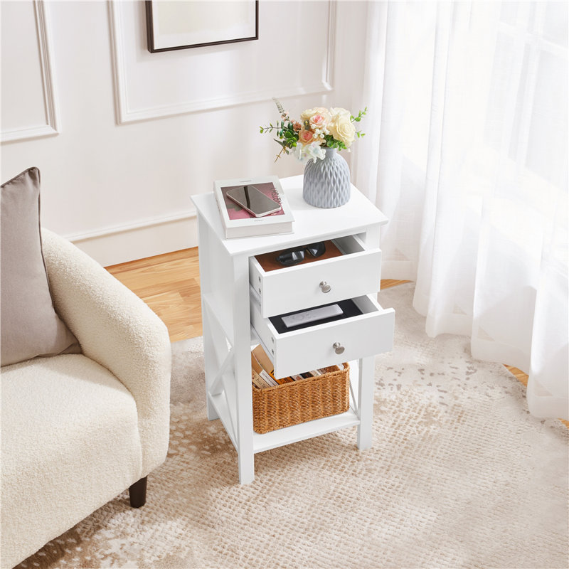 Trestle End Table