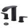 Widespread 2-handle Bathroom Faucet with Drain Assembly