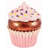 Cupcake Metal Decorative Box