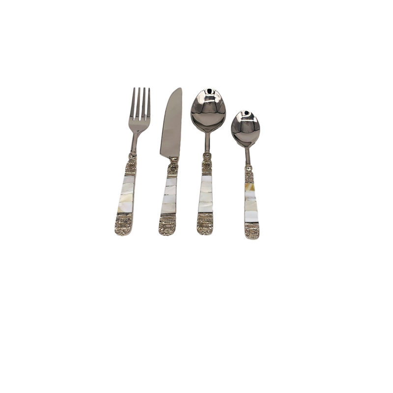 4 Piece Stainless Steel Hostess Set