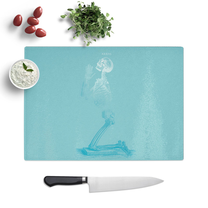 The Last Prayer Chopping Board, 28.5cm W x 39cm L