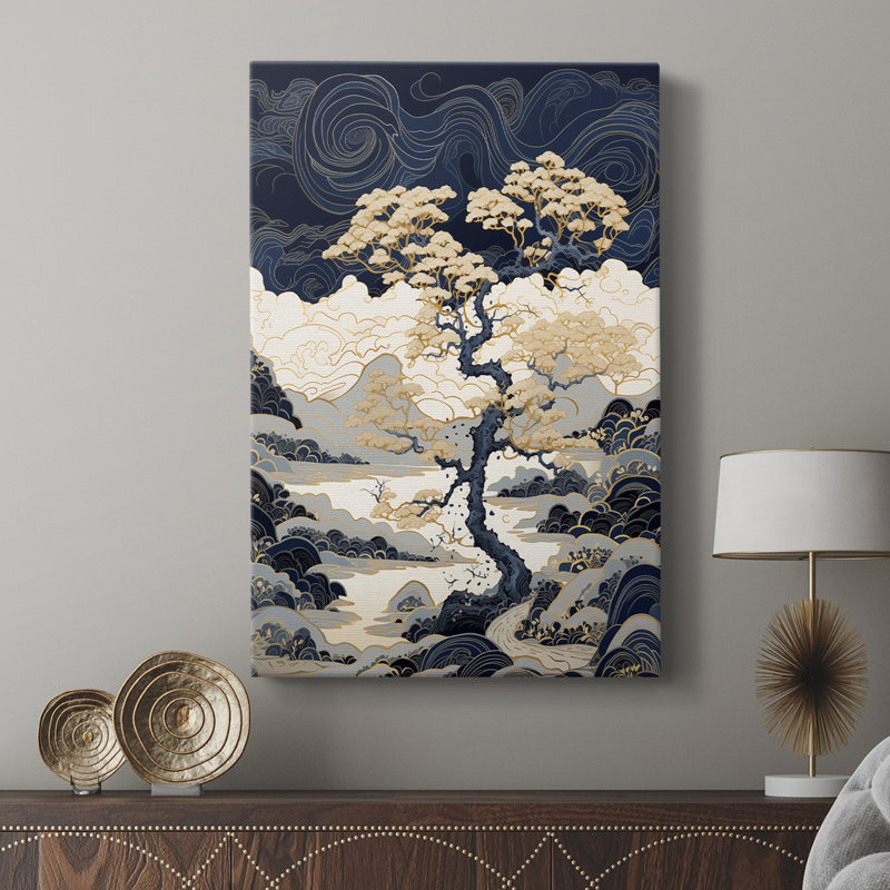 LANDSCAPES Series CLXXXV -Custom Wrapped Gallery Cavas, 18" H x 12" W