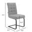 Agamemnon Dinning Chair 2pack Light Grey Fabric-507271747