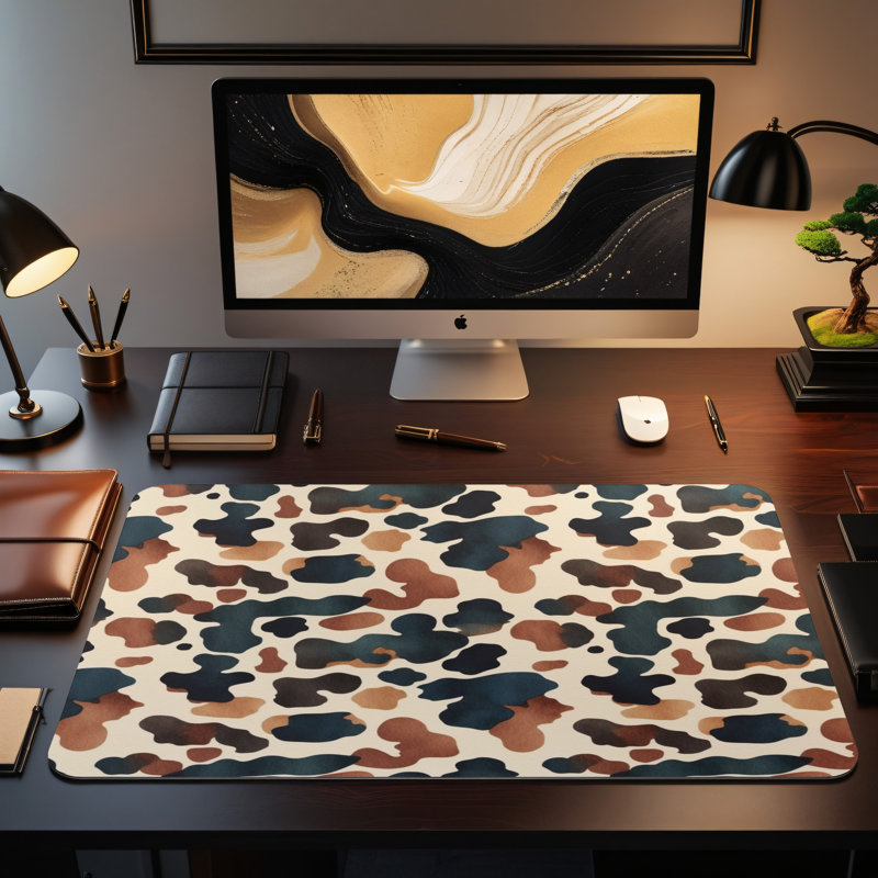 Polyester Desk Pad, 31.5x15.5