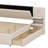 Upholstered Platform Bed With Reading Lights-1150374929