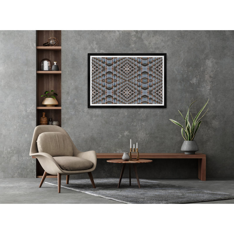 Balcon abstrait - photographie avec cadre photo