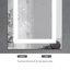 Riven LED Mirror, Adjustable Colour 3000K/4200K/6400K-789884492-789884503