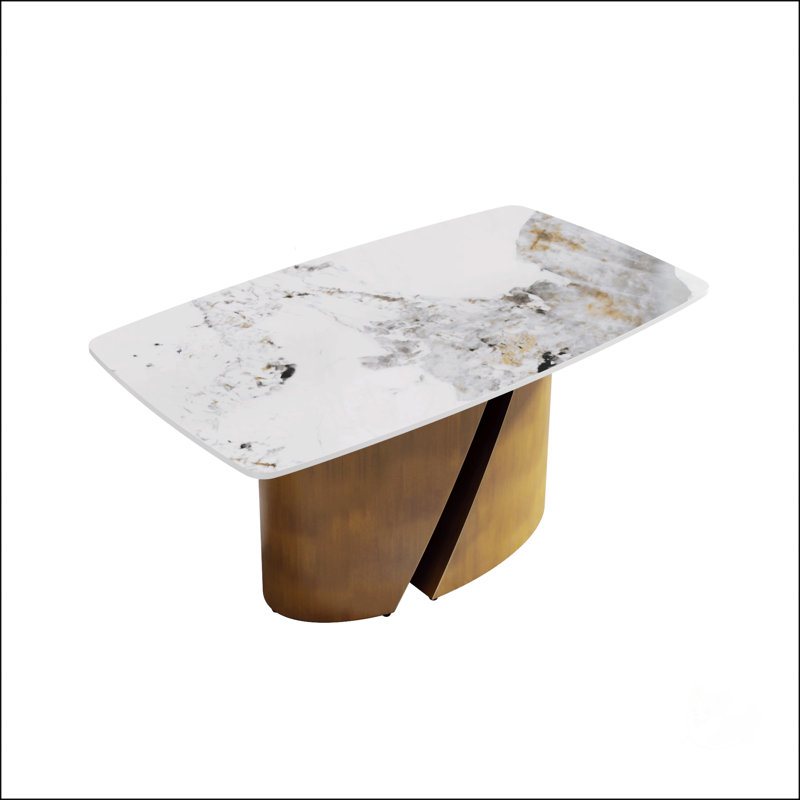 Table repas, H 29,53 po x L 63 po x l 35,43 po, Blanc