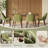 Modern Upholstered Dining Chairs with Solid Wood Legs-872458569