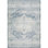 Tapis gris clair / argenté lavable à la machine Lympsham