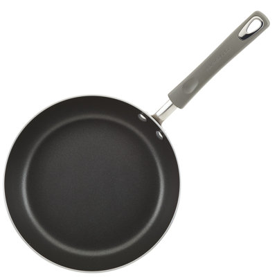 Rachael Ray Classic Brights Nonstick Deep Frying Pan / Skillet with Lid, 9.5 Inch