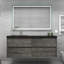 Ensemble de meuble-lavabo mural simple 60 po Gorden Kody-1320820475