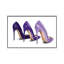 Purple Shades by Elza Fouche - Print on Canvas-518533540-518533550