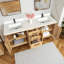 Meuble-lavabo double autoportant de 72 po Langosta-486418302