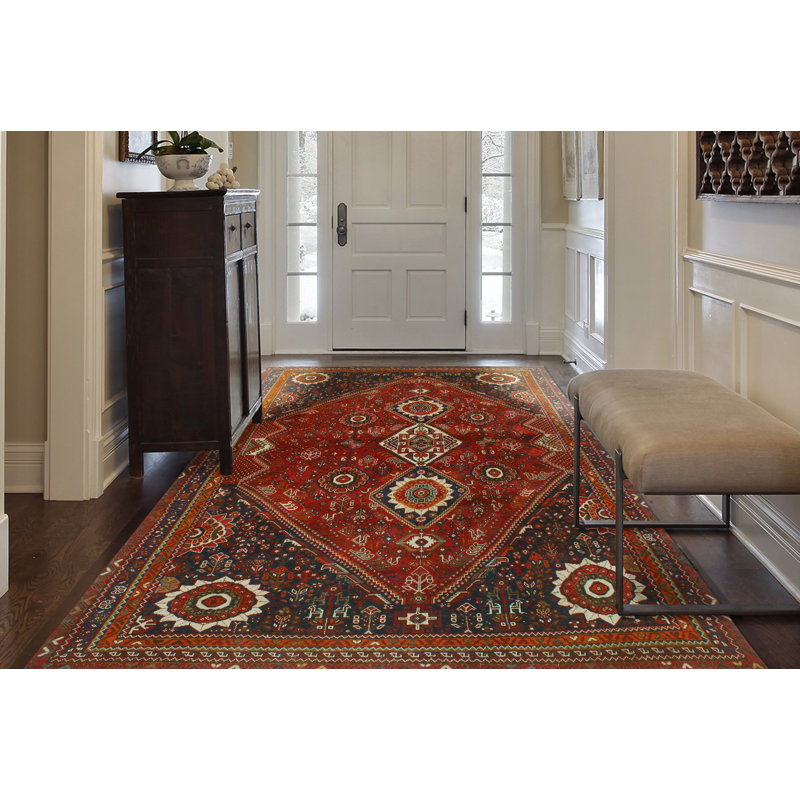 Fine Vintage Arialdo Red Rug