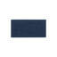1 tapis de salle de bain réversible 100% coton touffeté 3000 g / m² 24 x 72 po Bleu marine-1456994822
